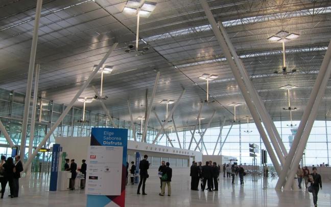 Terminal del aeropuerto de Santiago