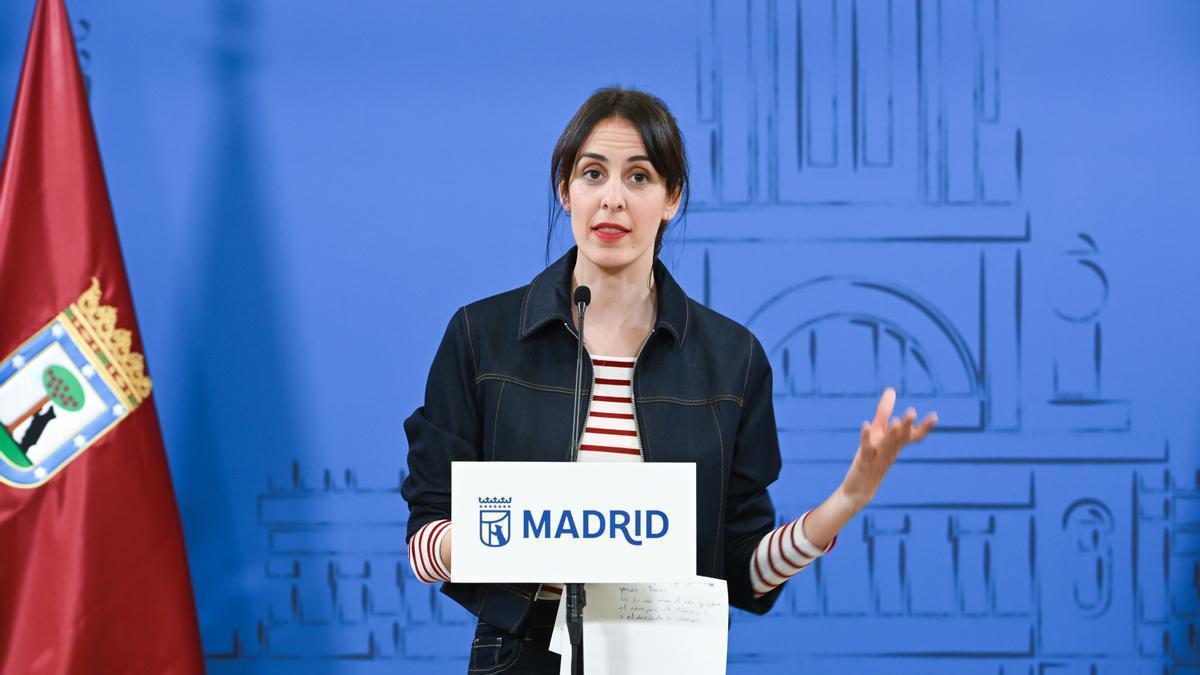 La portavoz de Más Madrid en el Ayuntamiento de Madrid, Rita Maestre.