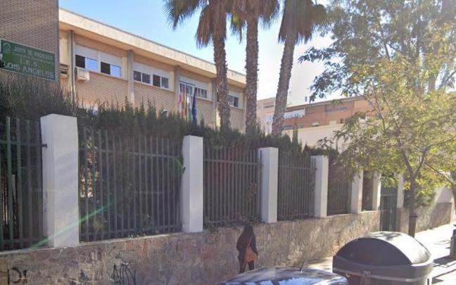 Una profesora del IES Los Ángeles de Almería tras ser agredida por seis menores.