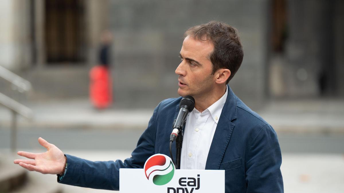 El presidente del BBB del PNV, Iñigo Ansola