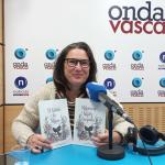 Bea Ibáñez en los estudios de Onda Vasca