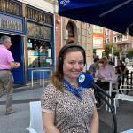 Bea Insa, en el programa especial de Onda Vasca sobre la Aste Nagusia 2023 en Bilbao