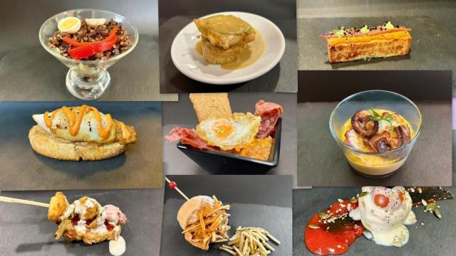 Pintxos participantes en el certamen