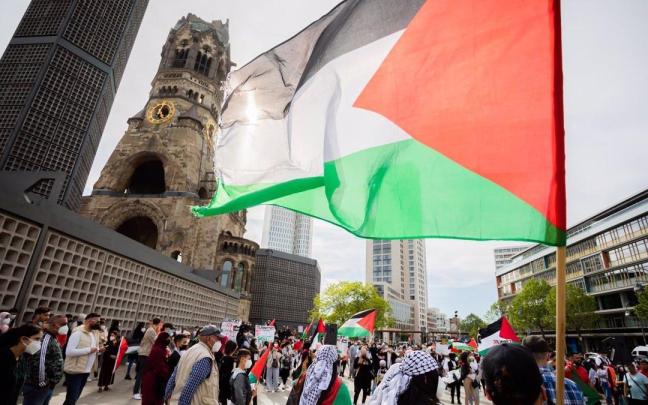 Imagen de la marcha a favor de Palestina en Berlín / Europa Press Imagen de la marcha a favor de Palestina en Berlín