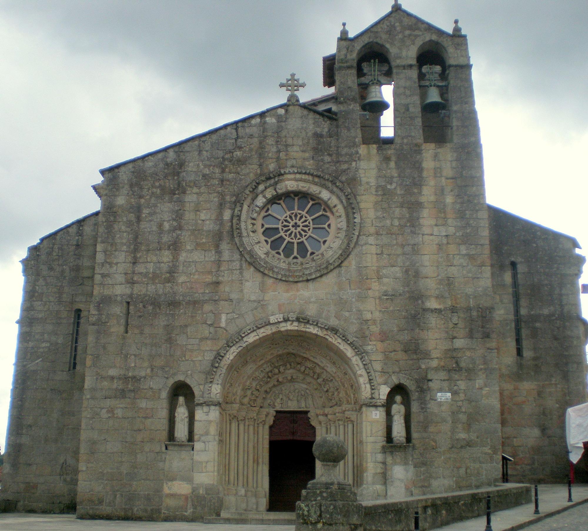 La iglesia de Santa María del Azogue.