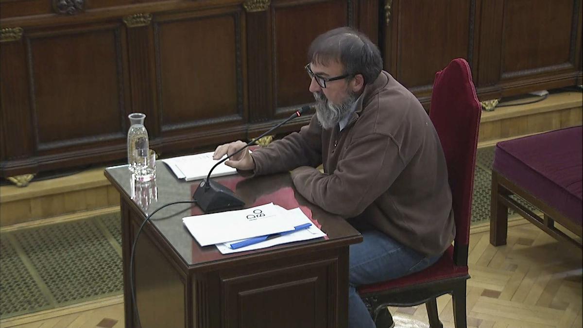 Koldo García, declarando.