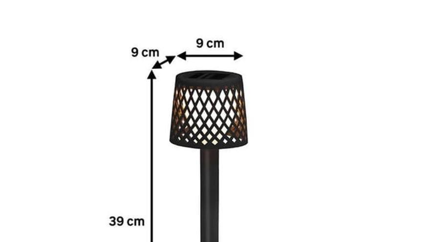 Perspectiva del pack de balizas para el jardín de Leroy Merlin