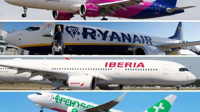 Facua denuncia a Ryanair, Iberia, Transavia y Wizz Air por imponer fechas límite para usar sus tarjetas regalo.