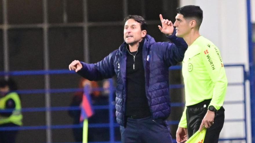 Beñat San José, en un partido con el Eibar. LALIGA