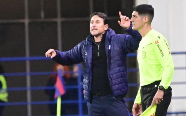 Beñat San José, en un partido con el Eibar. LALIGA