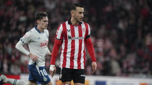 Alex Berenguer en el partido contra el Espanyol. Pankra Nieto | Miguel Acera