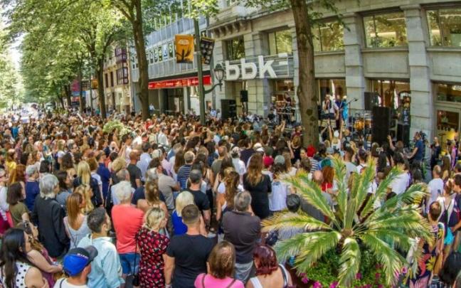 Bereziak celebra el 20 aniversario de Bilbao BBK Live llevando la música a la ciudad
