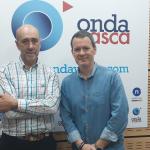 Javier Larrañaga, Presidente de BEREZILAN, junto a Txema Gutiérrez