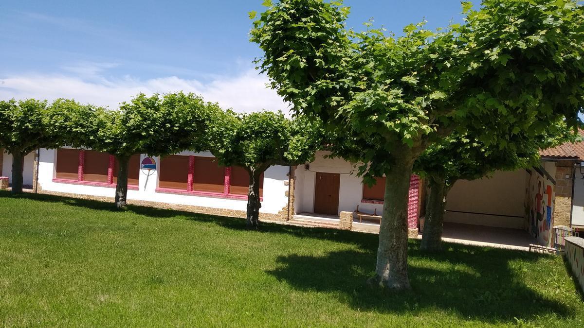 El campamento de verano de localidad alavesa de Bernedo. N.G.