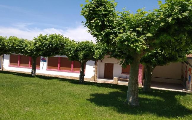 El campamento de verano de localidad alavesa de Bernedo. N.G.