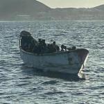 Un cayuco con inmigrantes a bordo, en una imagen de archivo.