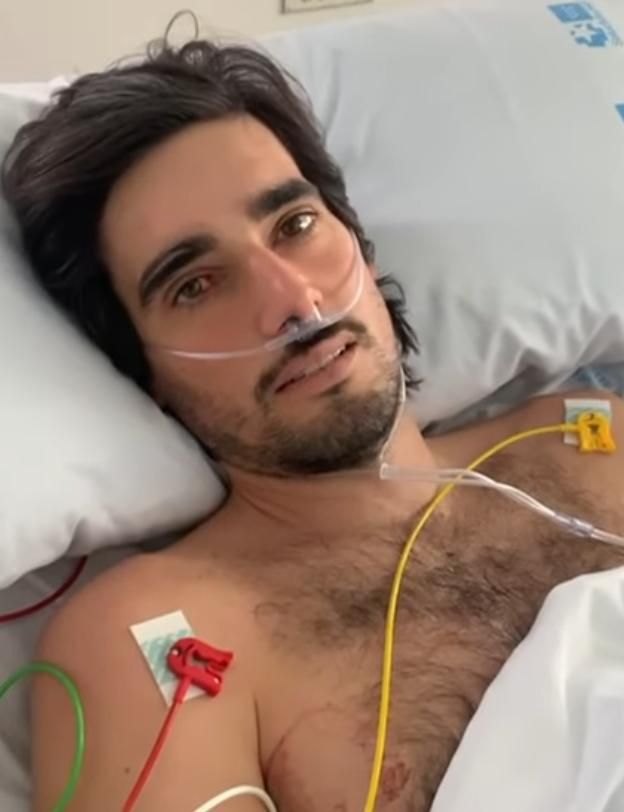 A Eduardo se le paró el corazón durante una hora y volvió a la vida, algo que considera un "milagro".