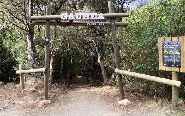 Entrada a la nueva pista Gaubea Flow Line Entrada a la nueva pista Gaubea Flow Line