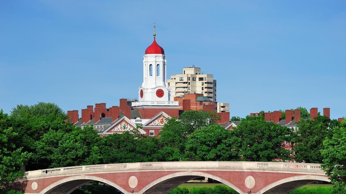 El campus de la Universidad de Harvard en Boston.