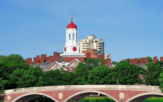 El campus de la Universidad de Harvard en Boston.