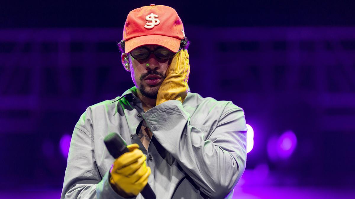 El cantante puertorriqueño Bad Bunny.