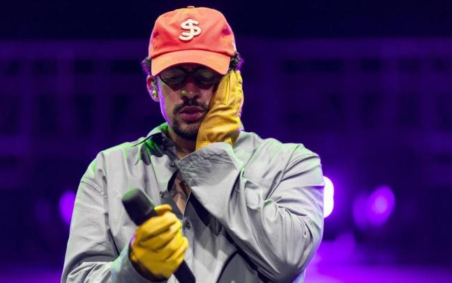El cantante puertorriqueño Bad Bunny.