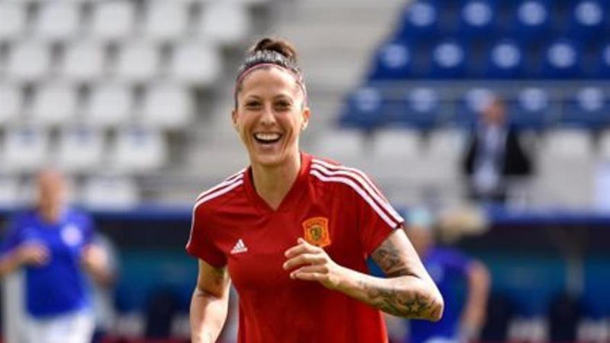 Jenni Hermoso, futbolista de la selección española femenina.