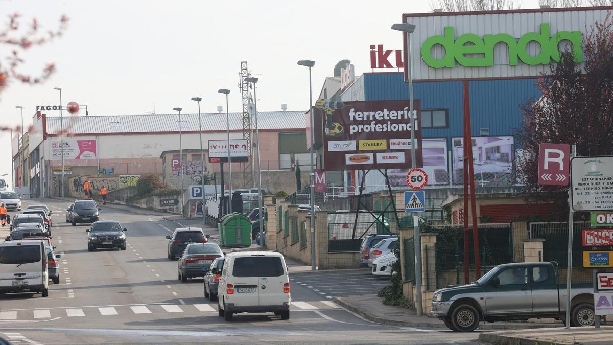 Vista del polígono industrial de La Morea, en la Comunidad Foral de Navarra.