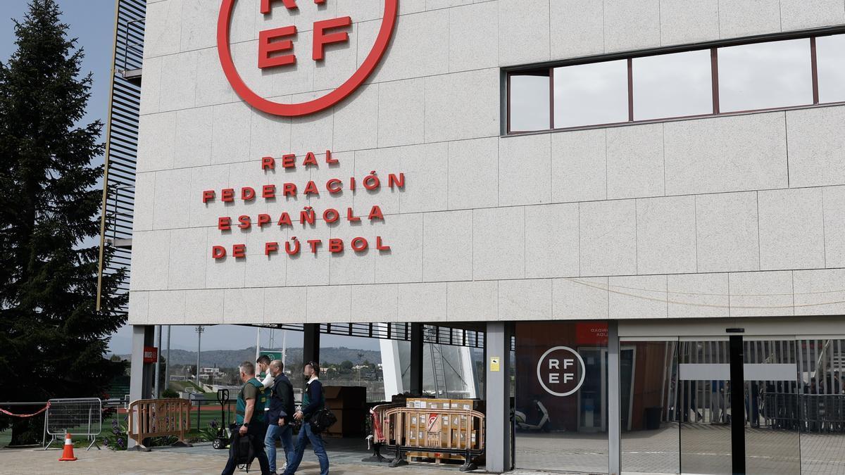 La UCO registra la sede de la RFEF en Las Rozas.