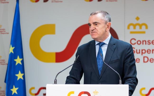 El presidente del CSD, José Manuel Franco. El presidente del CSD, José Manuel Franco.