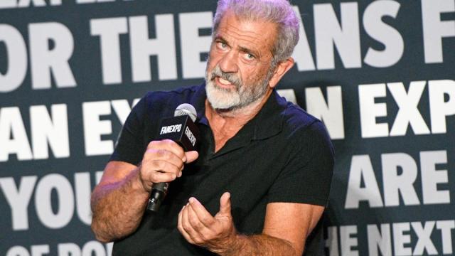 Mel Gibson, en la Fan Expo Canada.