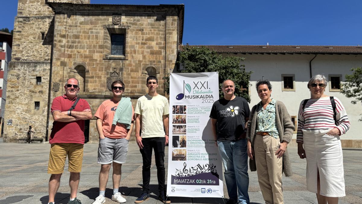 Presentación de la 21ª edición del Musikaldia que se celebrará durante el mes de mayo.