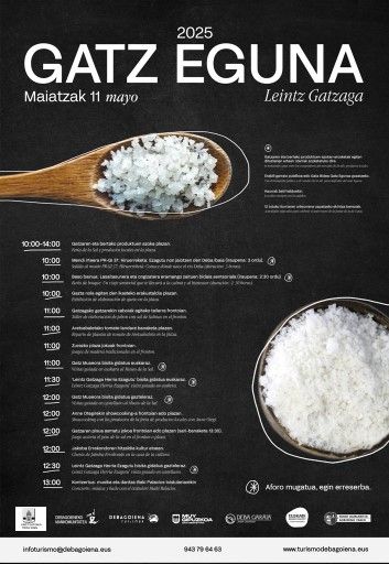 Programa completo de las actividades del Gatz Eguna.