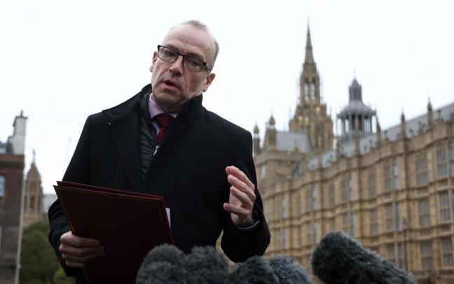 El ministro británico para Irlanda del Norte, Chris Heaton-Harris. / EFE El ministro británico para Irlanda del Norte, Chris Heaton-Harris.