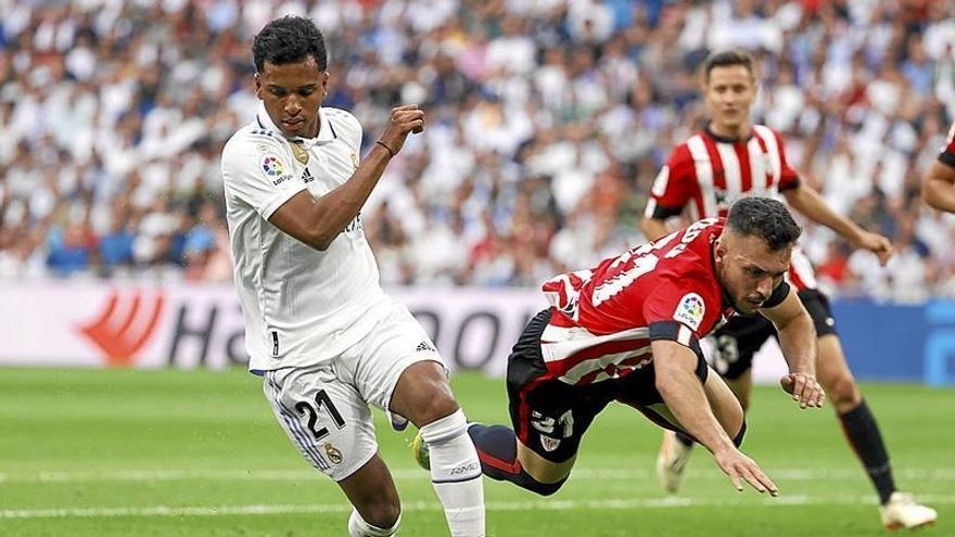 En imágenes: el Athletic empata en el Bernabéu