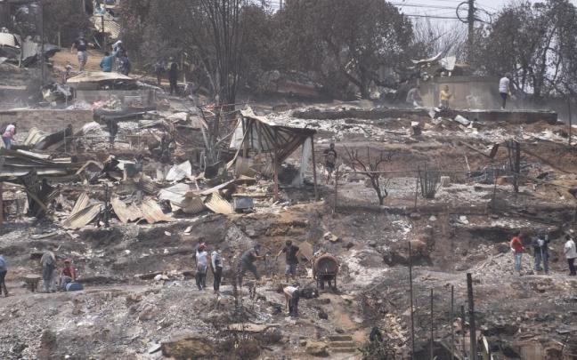 Chile, golpeado por una mortífera ola de incendios