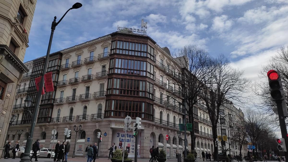 Sede de Kutxabank en Bilbao.
