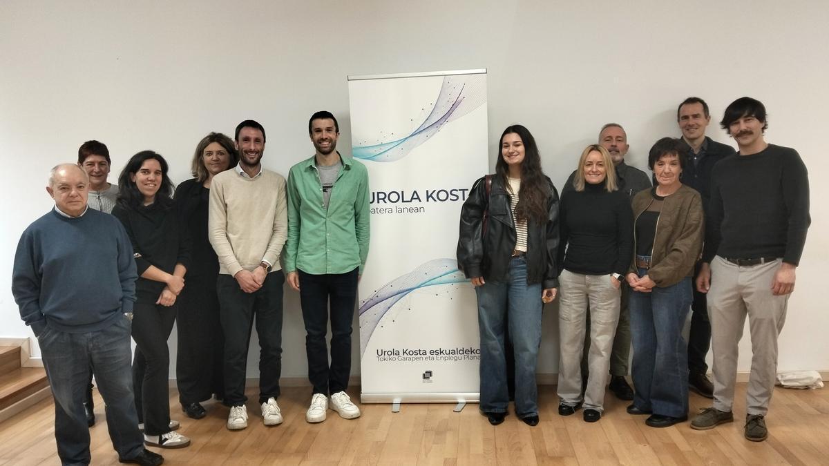 Participantes en el evento de esta semana Plan de Desarrollo Local y Empleo de Urola Kosta.