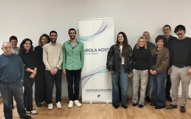 Participantes en el evento de esta semana Plan de Desarrollo Local y Empleo de Urola Kosta.