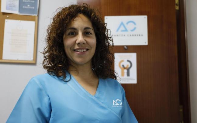 Arantza Cabrera. / Markel Fernández Arantza Cabrera.
