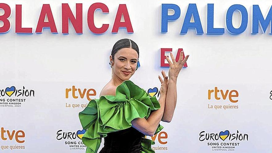 Blanca Paloma, representante española en Eurovision.