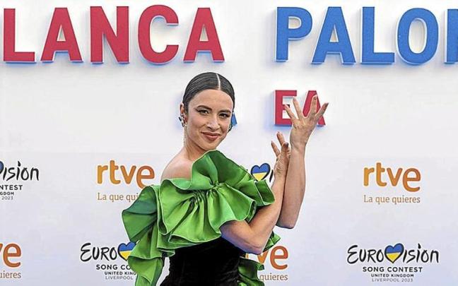 Blanca Paloma, representante española en Eurovision. Blanca Paloma, representante española en Eurovision.