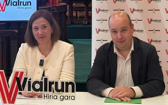 Cristina Laborda (PSE-EE) y Gorka Álvarez (EAJ-PNV)