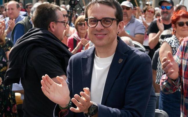 El candidato de EH Bildu a lehendakari, Pello Otxandiano