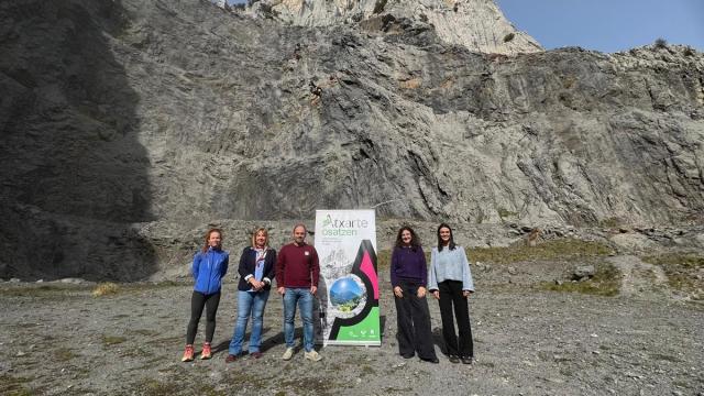 Presentación del plan participativo en Atxarte.