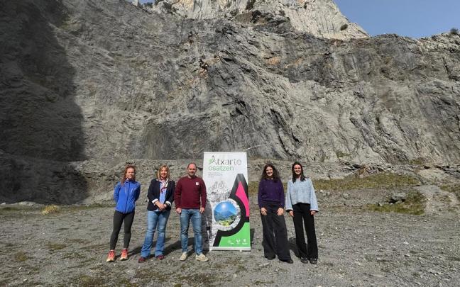 Presentación del plan participativo en Atxarte.