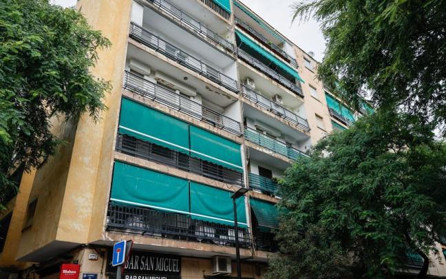 El edificio en el que se encontró el cadáver.