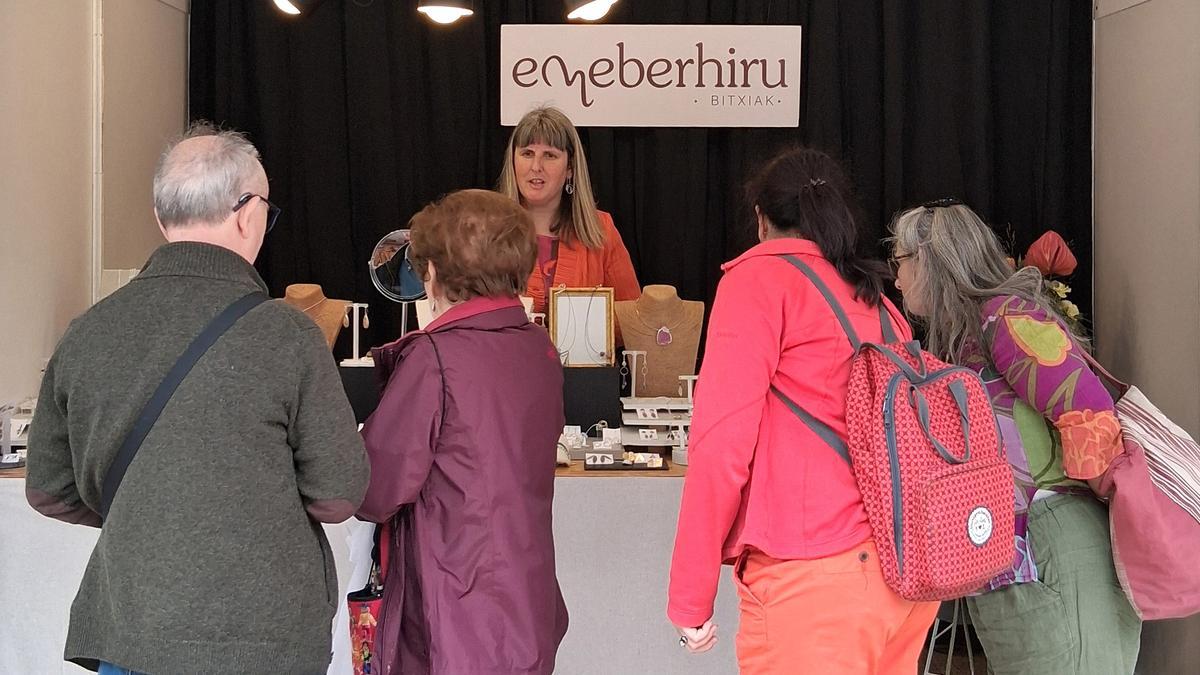 Los puestos se ubican en el Paseo del Arenal bilbaino.