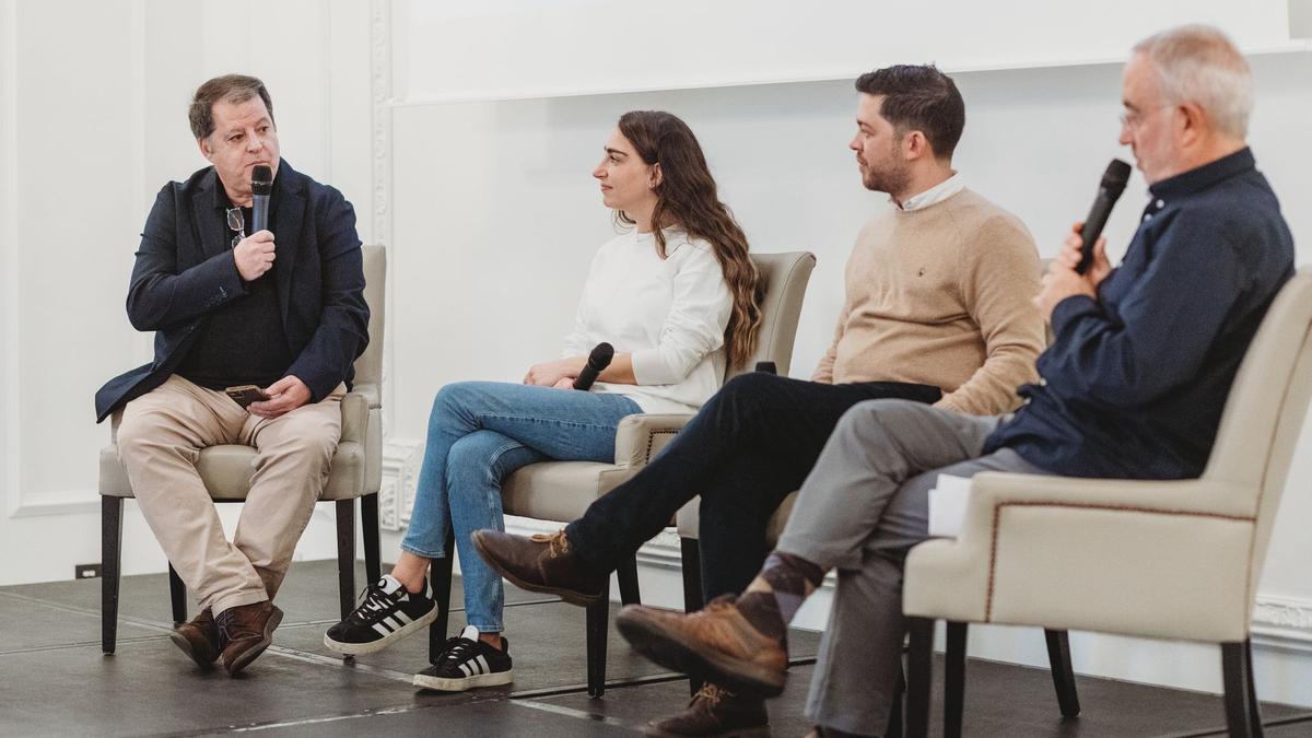 Un grupo de ponentes durante La Gala del Instituto del Pintxo.