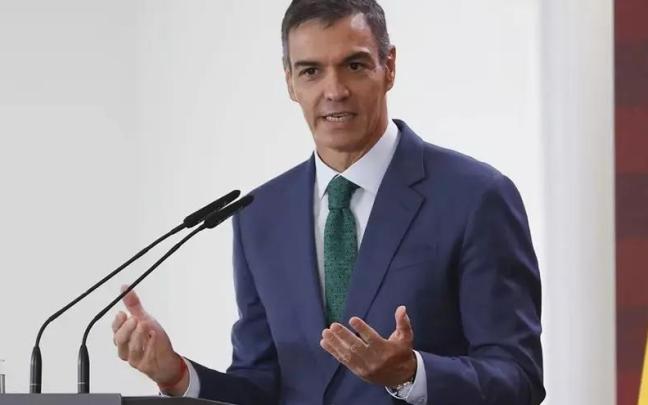 Sánchez, en un acto.